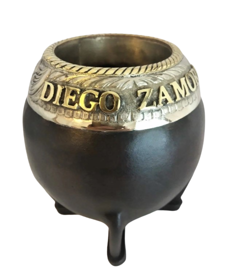 Mate Gourd Personalized - TORPEDO - ARGENTINA MATE + STRAW, Custom Mate Cup