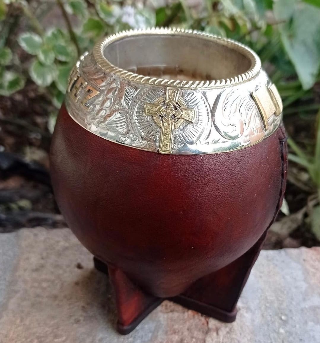 Mate Gourd Personalized - TORPEDO - ARGENTINA MATE + STRAW, Custom Mate Gourd