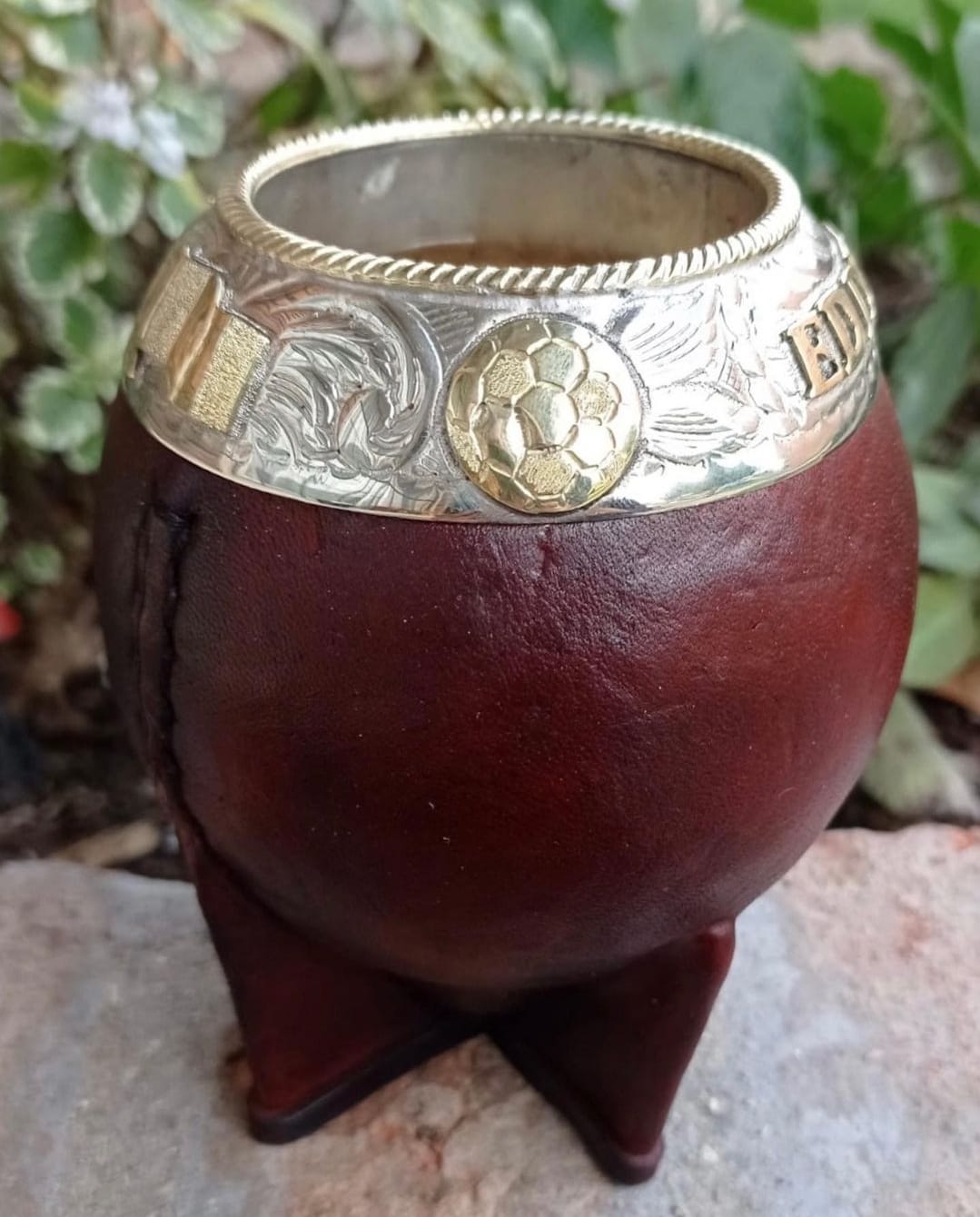 Mate Gourd Personalized - TORPEDO - ARGENTINA MATE + STRAW, Custom Mate Gourd