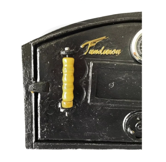 Clay Oven Door | Cast Aluminum | With Thermometer