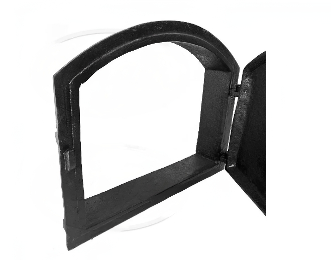 Clay Pizza Oven Door | Cast Iron Door | With Temperature Gauge