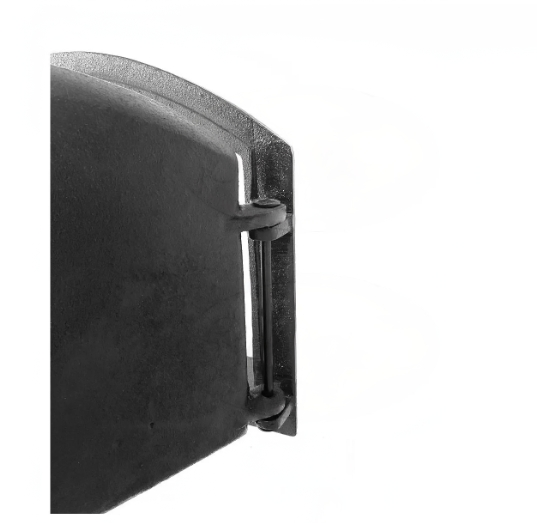 Clay Pizza Oven Door | Cast Iron Door | With Temperature Gauge