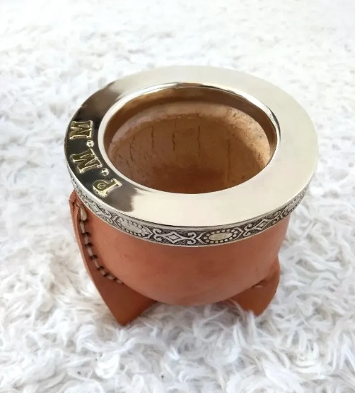 Personalized Mate Gourd and leather MATE + STRAW + TOP Low Cost | Custom Gourd Mate | Personalized Mate | Argentine Mate | Customized Gourd