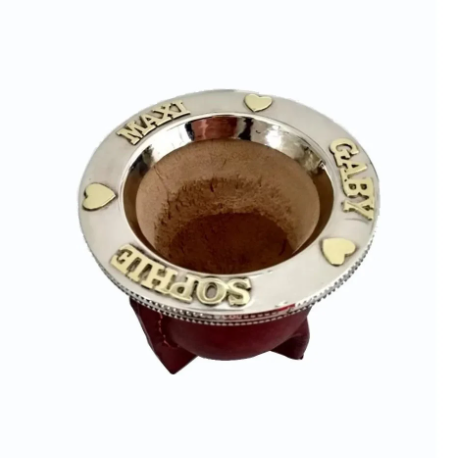 Personalized Mate Gourd and leather MATE + STRAW + TOP Low Cost | Custom Gourd Mate | Personalized Mate | Argentine Mate | Customized Gourd