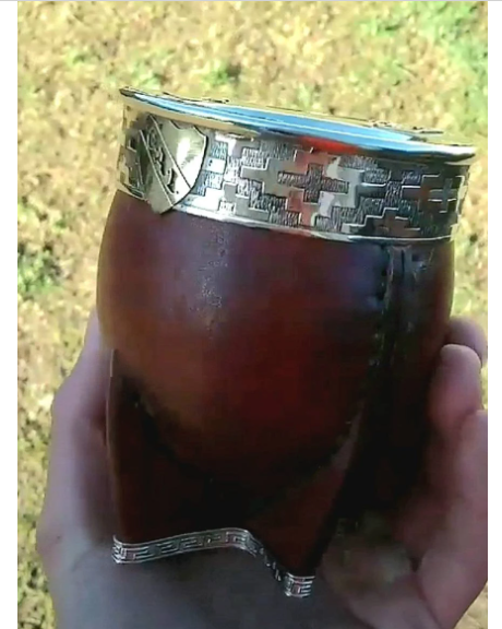 Customized Imperial Gourd Mate + STRAW + BASE Low Cost | Customized Gourd Mate | Personalized Argentine Mate with Leather