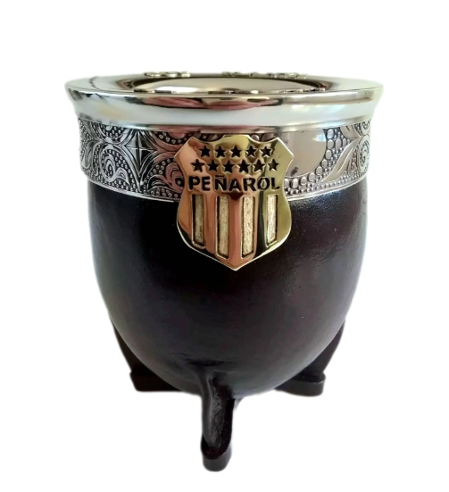 Customized Imperial Gourd Mate + STRAW + BASE Low Cost | Customized Gourd Mate | Personalized Argentine Mate with Leather