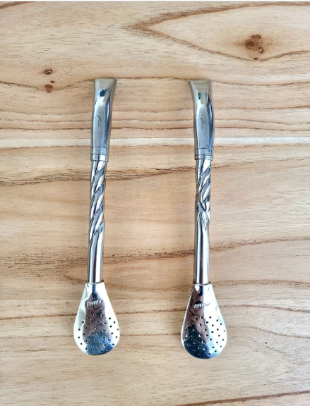 Argentinian Mate Cup: Imperial Style in Chiseled Alpaca & Black Leather