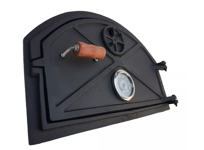 Pizza Oven Door + Temperature Gauge