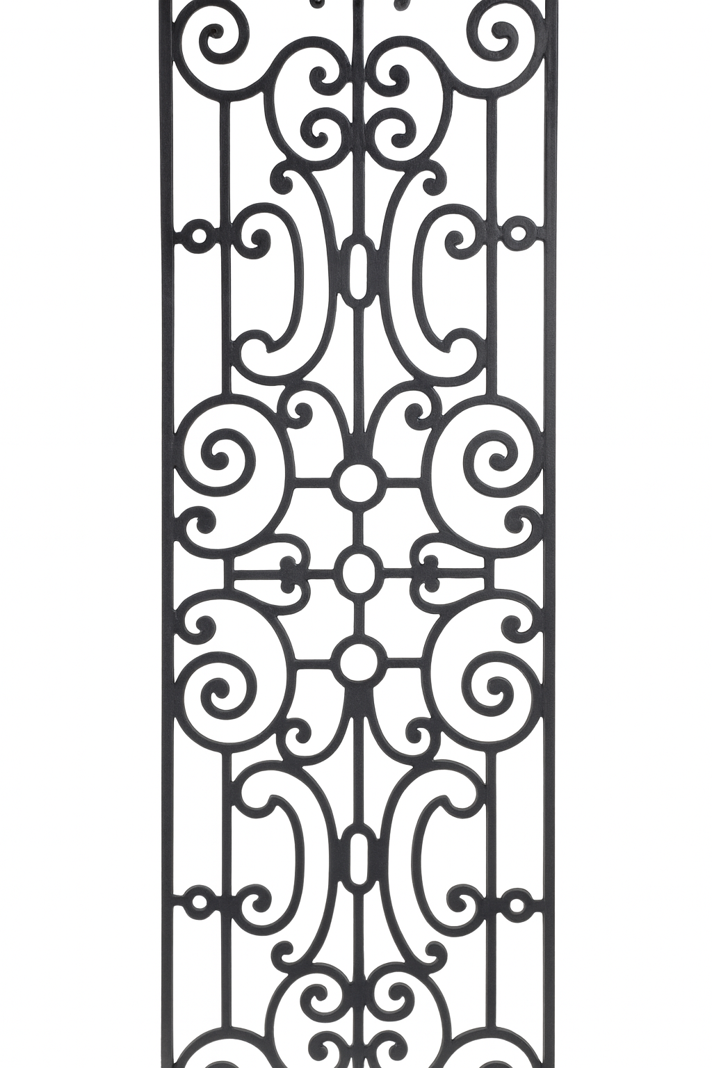 Cast Aluminum Decorative Grille Panel – Model 16 | Door & Window Insert | Rust-Free Iron Look