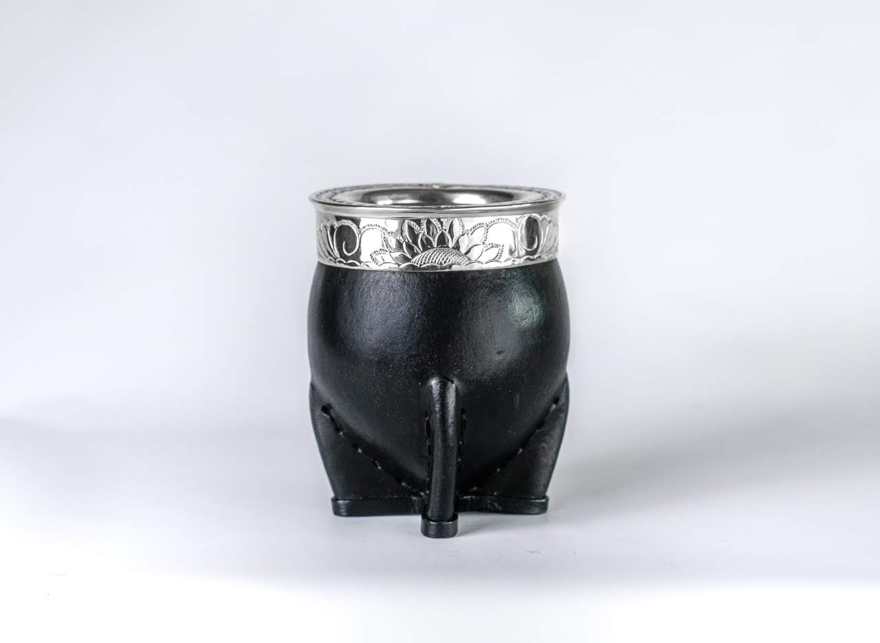 Mate Gourd Imperial Brown or Black | Gourd and Alpaca Mate | Yerba Mate Gourd | Brown or Black Mate Gourd | Alpaca Mate