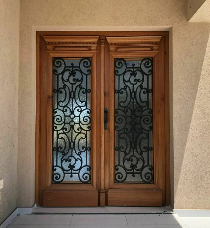 Cast Aluminum Decorative Grille Panel – Model 16 | Door & Window Insert | Rust-Free Iron Look
