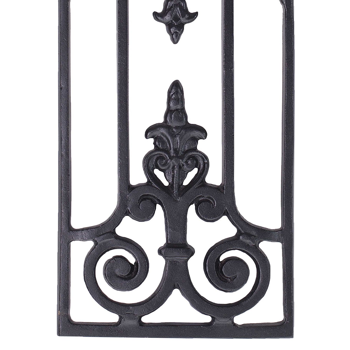 Cast Aluminum Decorative Grille – Model Nº1 | Door & Window Insert | Rust-Free Iron Look