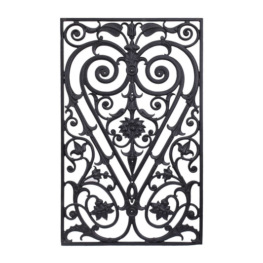 Heart Design Cast Aluminum Grille – Romantic Decorative Panel | Model “Corazón” | Rust-Free Outdoor & Indoor Insert