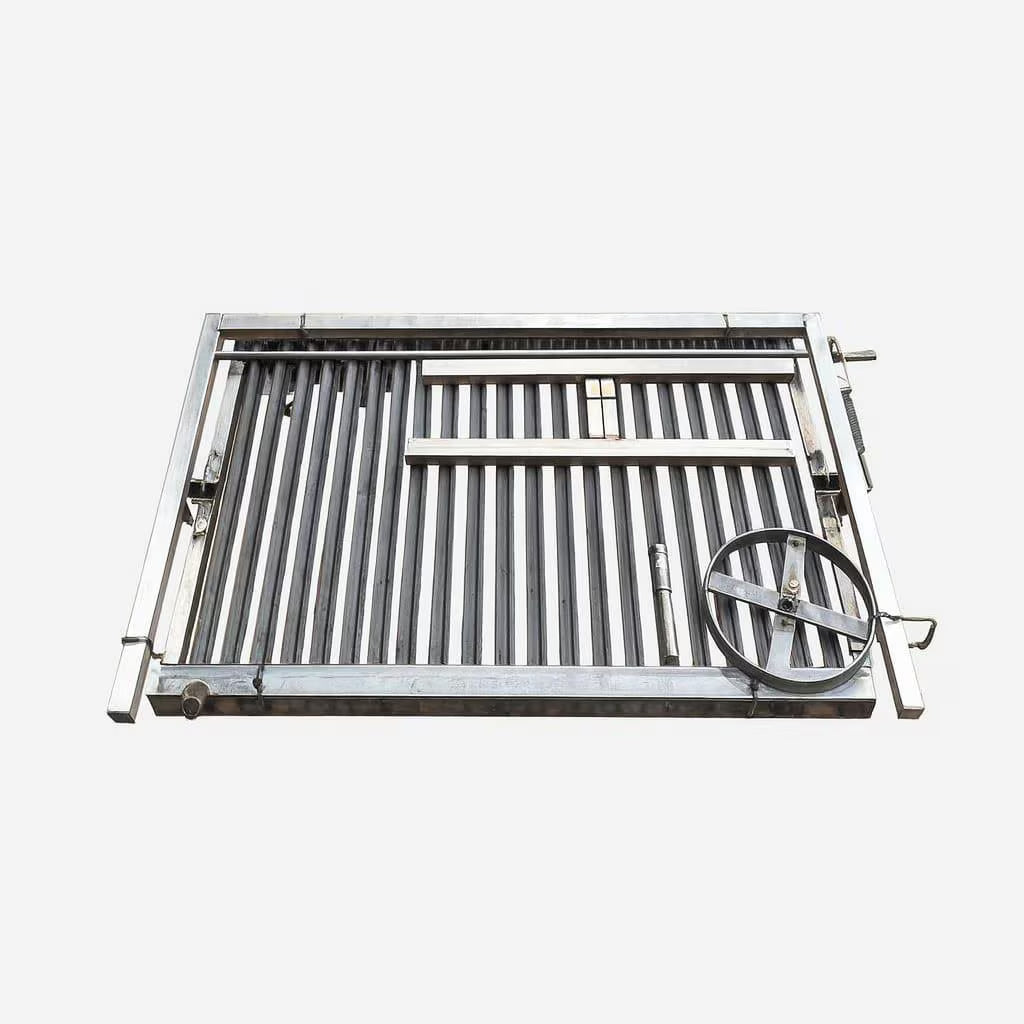 Santa Maria V-Iron Grill System| BBQ Grill | With Griddle | Argentine Asado