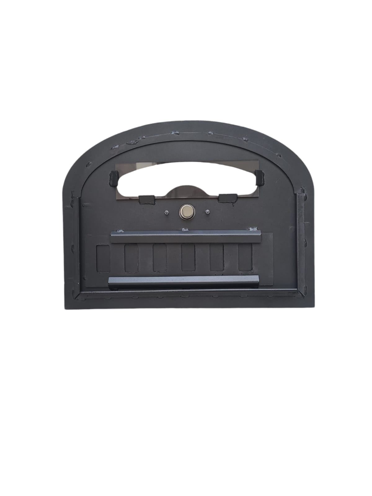 Steel Sheet Wood Fired Pizza Oven Door with Glass