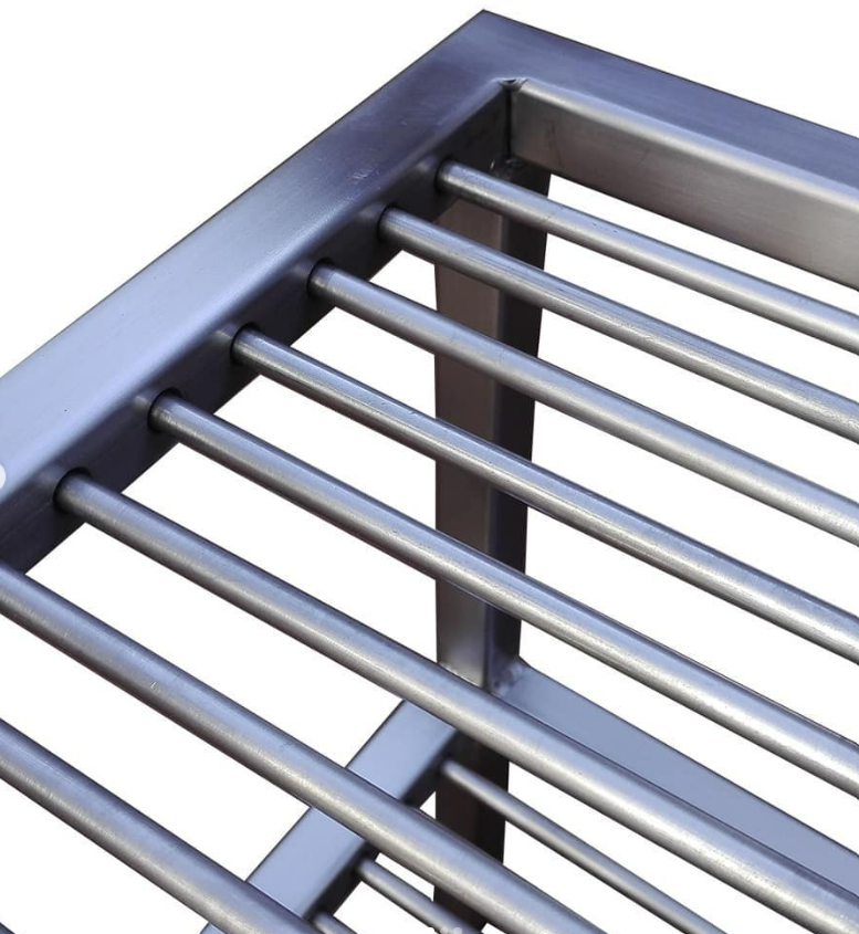 Argentine 2 Levels Stainless Steel Grill | With Optional Iron Griddle