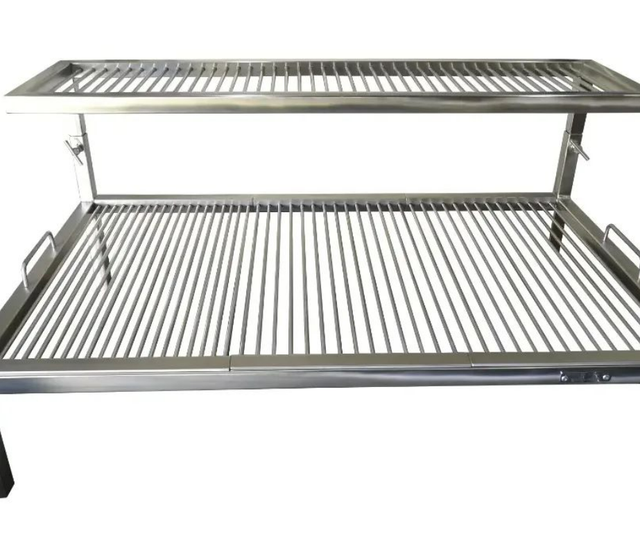 Argentine 2 Levels Stainless Steel Grill | With Optional Iron Griddle