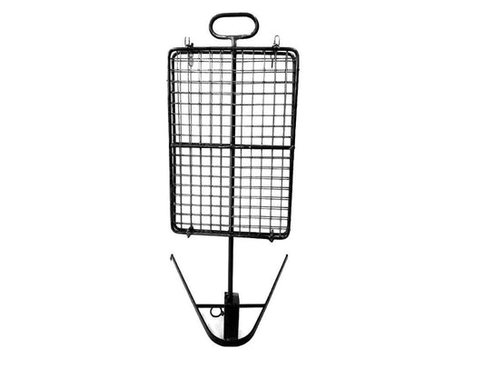 Iron Cross Grill with Grid, Argentinian Iron Grill - Asador