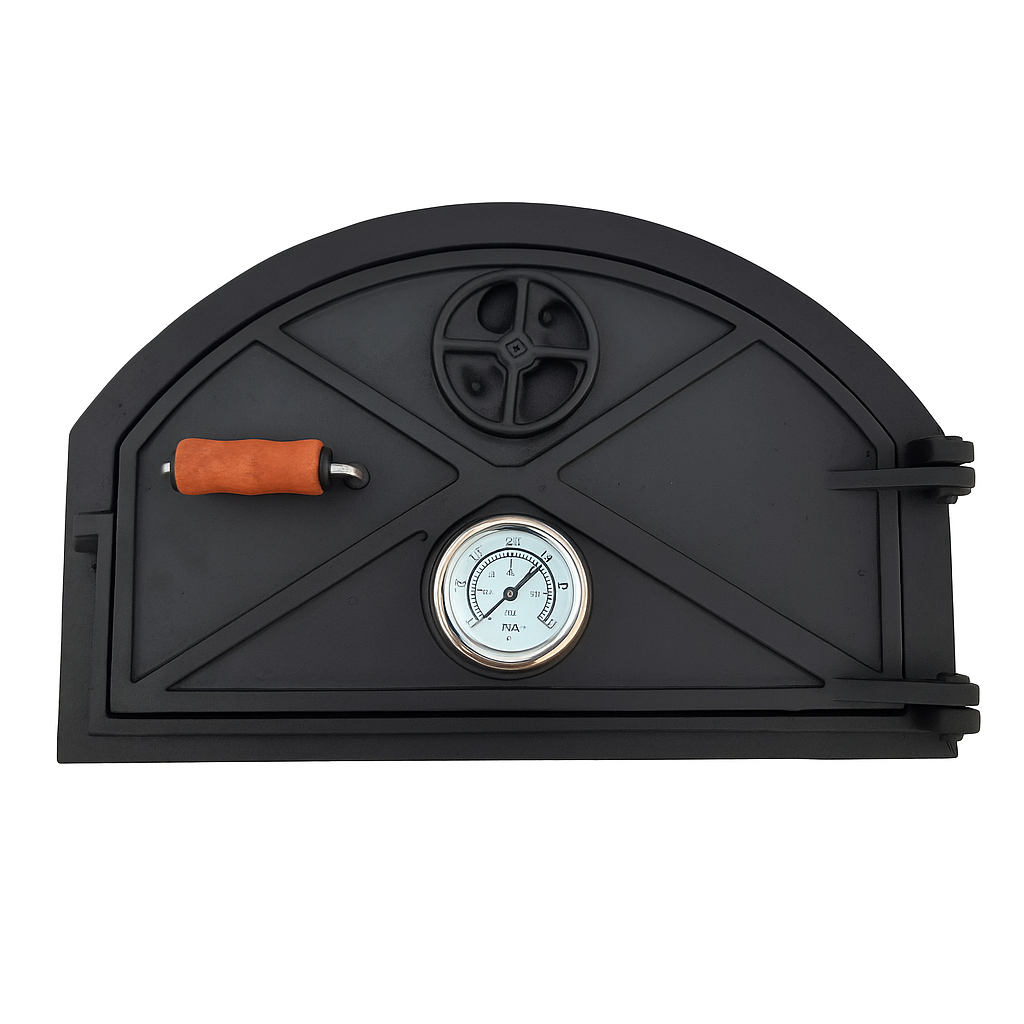 Pizza Oven Door + Temperature Gauge