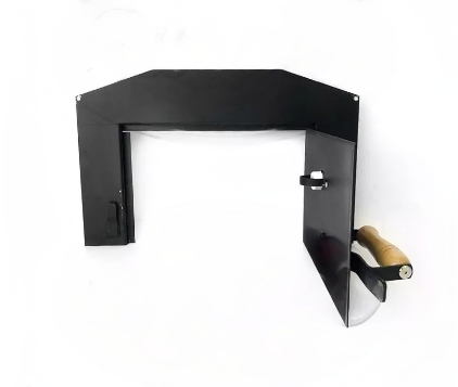 Door for Clay Oven | Steel Door | With Thermometer and Wooden Handle