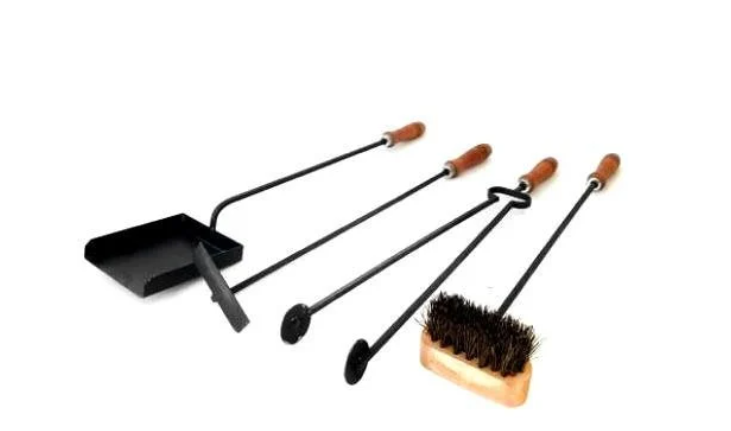 Complete 4-Piece Grill Set | Spatula, Tongs, Skewer, and Brush | Grill Accessories | Argentine Grill | Barbecue