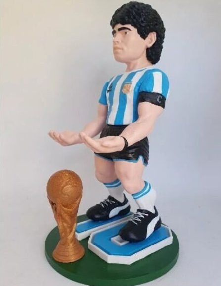 Maradona Joystick Stand | 3D Figure | Iconic Maradona joystick holder | PlayStation