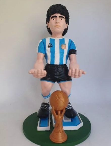 Maradona Joystick Stand | 3D Figure | Iconic Maradona joystick holder | PlayStation