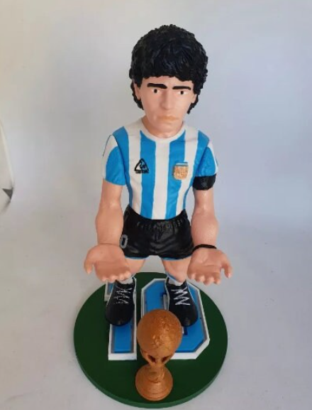 Maradona Joystick Stand | 3D Figure | Iconic Maradona joystick holder | PlayStation