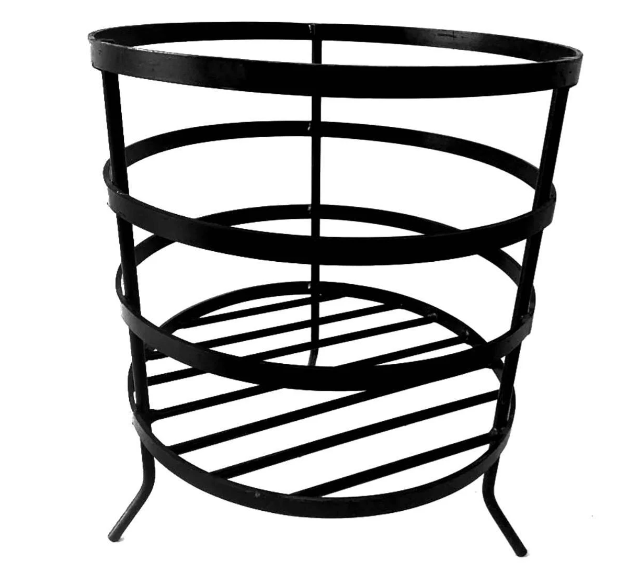 Firewood Holder for Wood or Charcoal | Reinforced Iron Basket | Grill Accessory | Argentine Asado | Argentine Grill | Stoker Barbecue