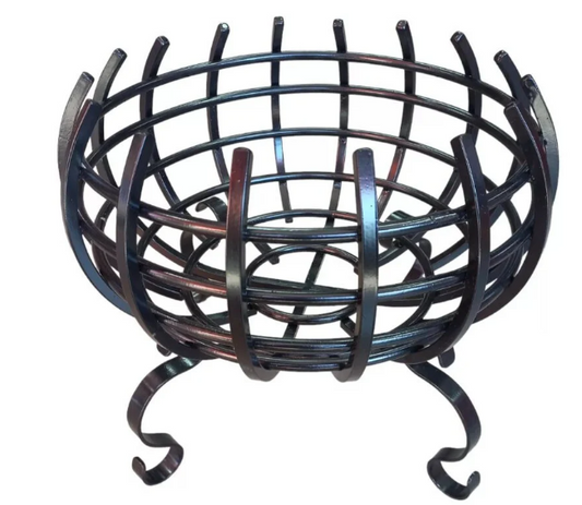 Iron Basket | Iron Firewood Holder | Home and Stove Accessory | Grill Accessories