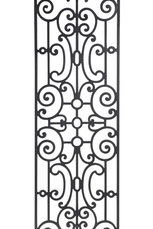 Cast Aluminum Decorative Grille Panel – Model 16 | Door & Window Insert | Rust-Free Iron Look