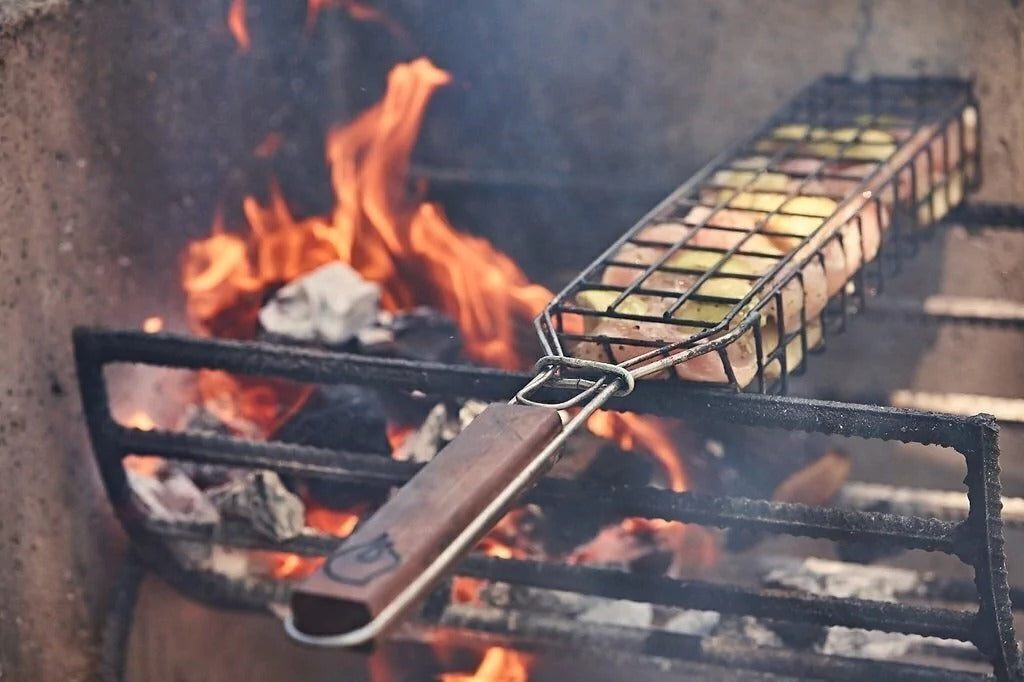 Vegetable or Meat Grill Basket | For the BBQ | Argentine Asado | Two Sizes