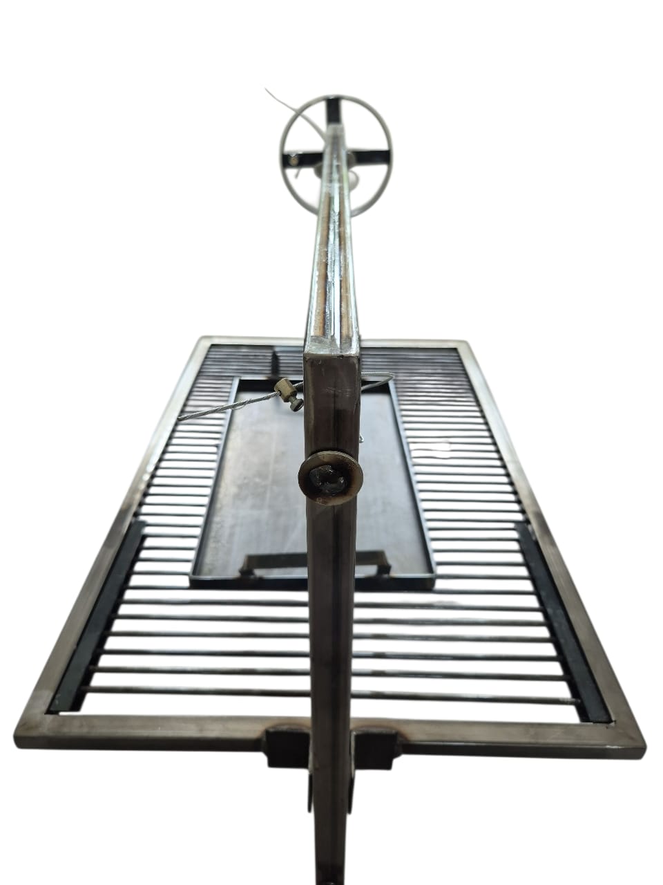 Santa Maria Adjustable BBQ Grill | Cast Iron | With Griddle and Tool Set | Argentine Asado
