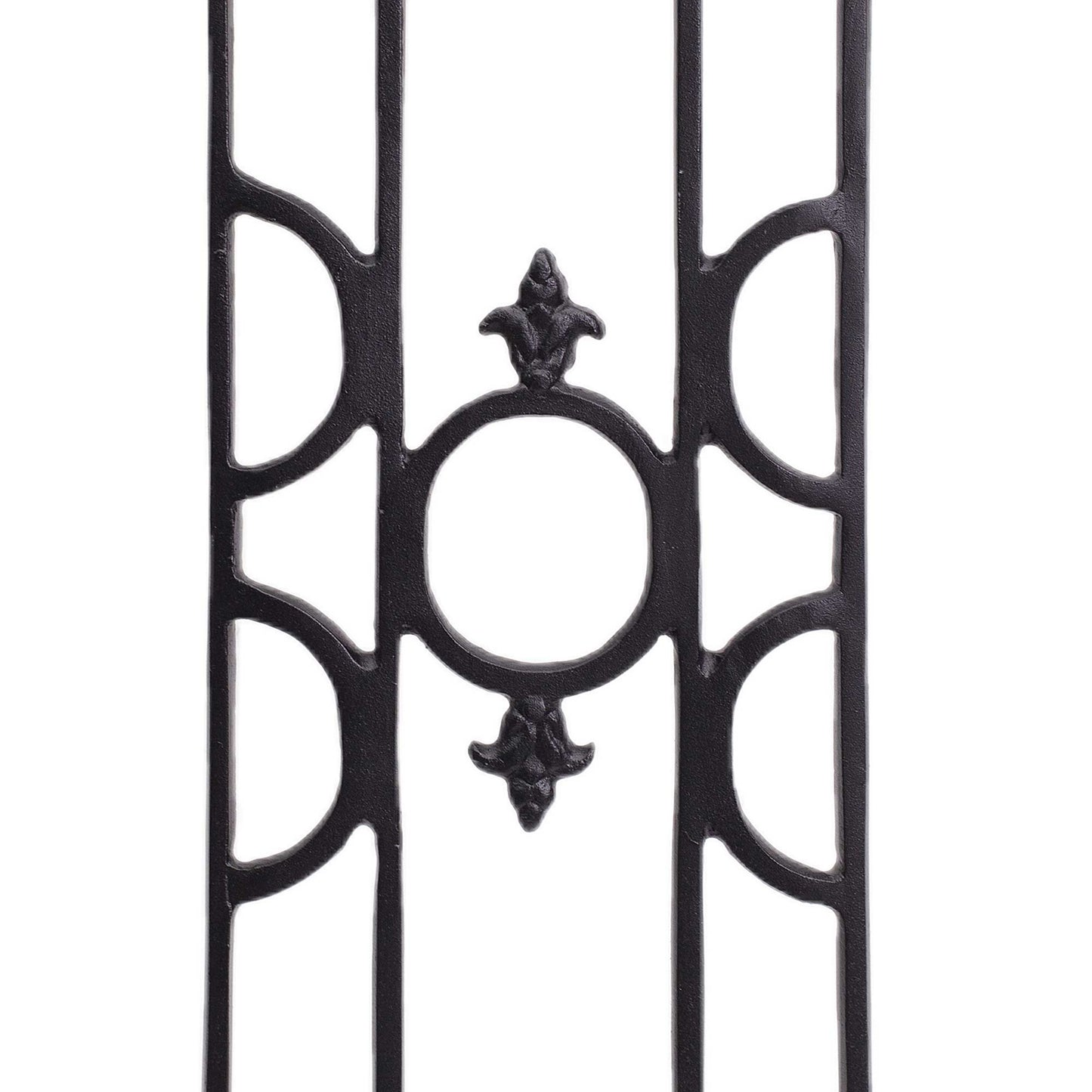 Cast Aluminum Decorative Grille – Model Nº1 | Door & Window Insert | Rust-Free Iron Look