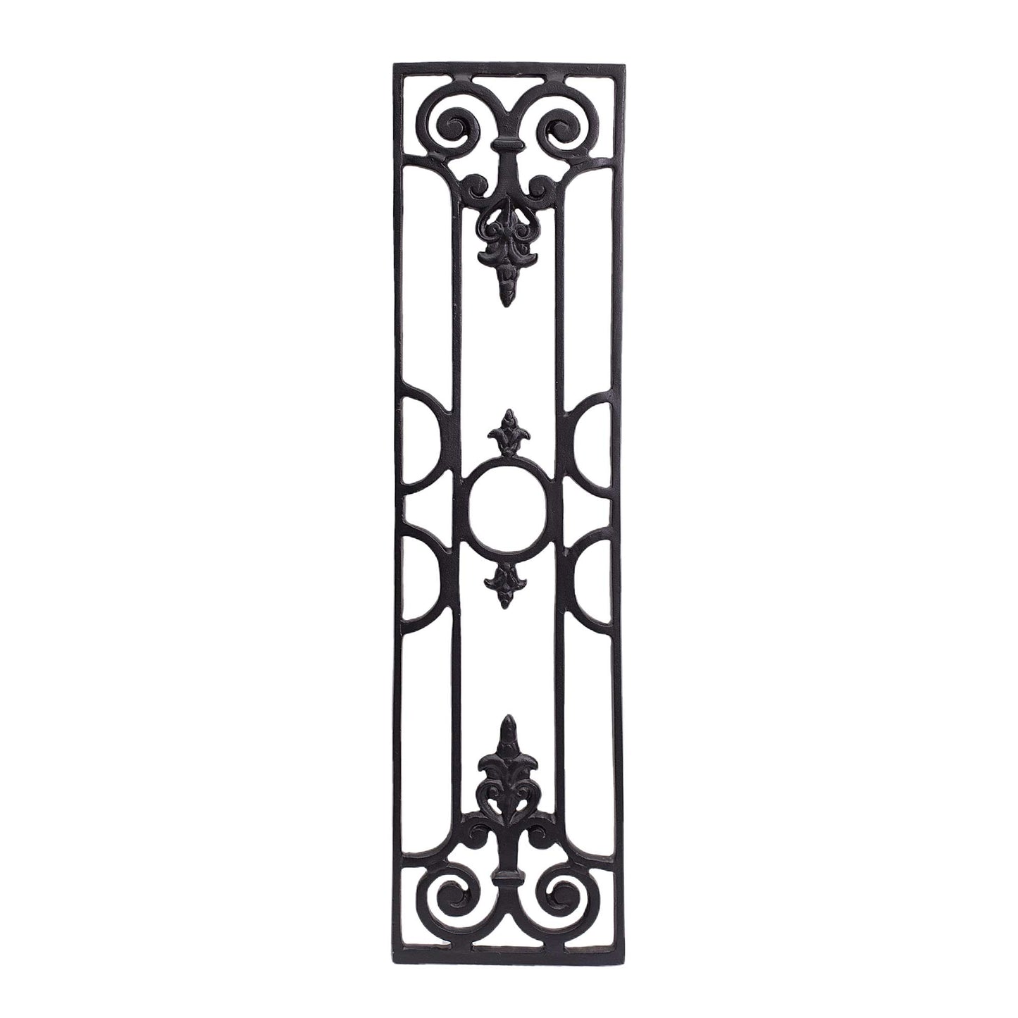 Cast Aluminum Decorative Grille – Model Nº1 | Door & Window Insert | Rust-Free Iron Look