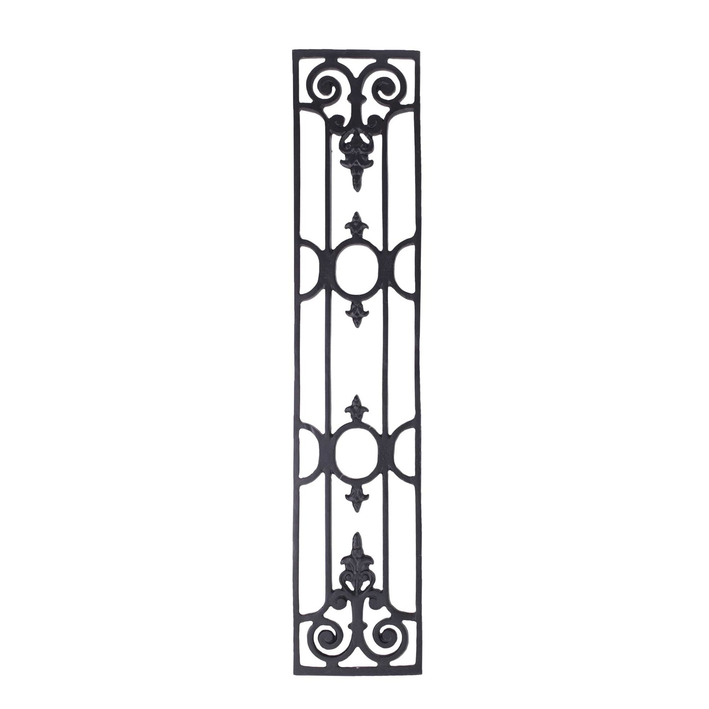 Cast Aluminum Decorative Grille – Model Nº1 | Door & Window Insert | Rust-Free Iron Look