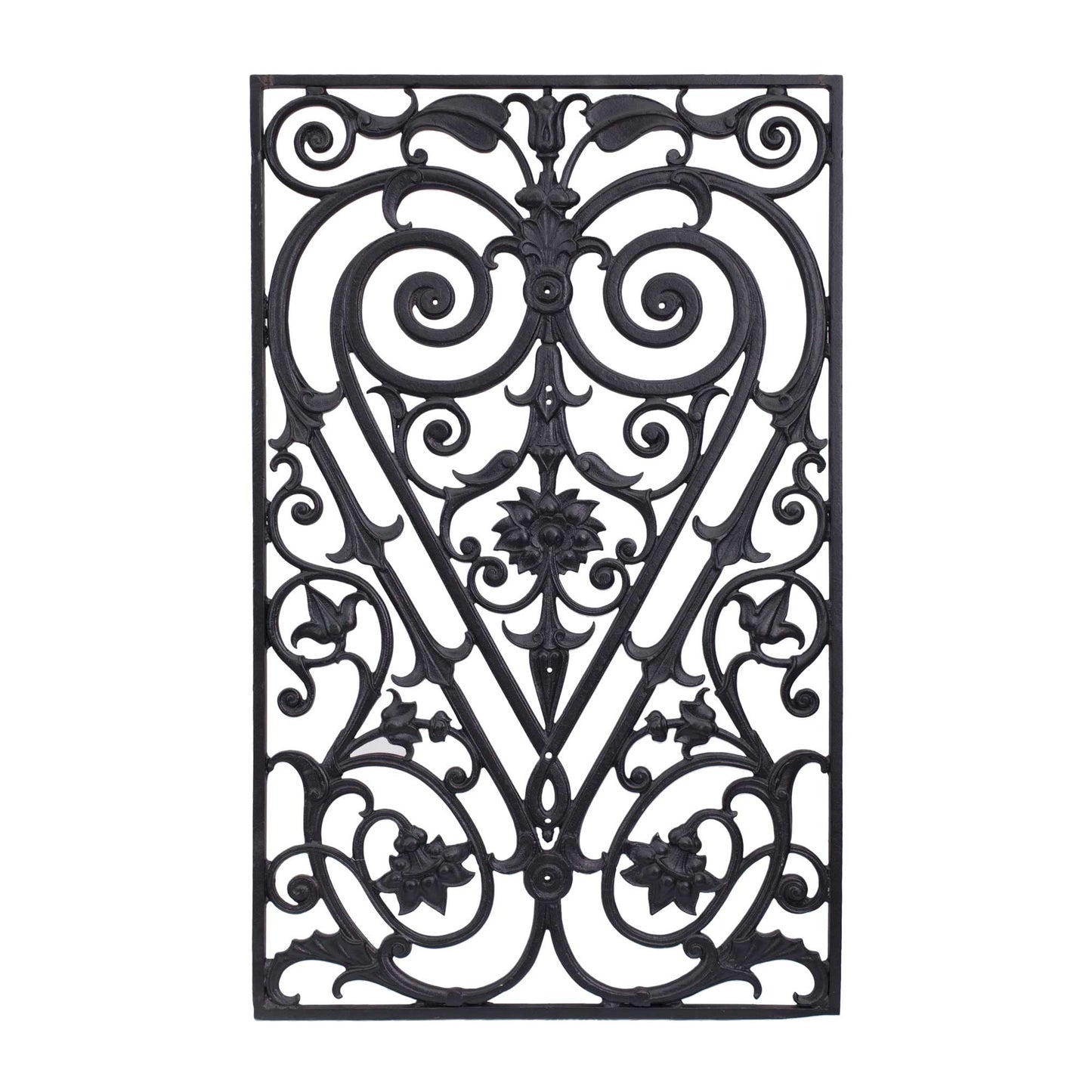 Heart Design Cast Aluminum Grille – Romantic Decorative Panel | Model “Corazón” | Rust-Free Outdoor & Indoor Insert