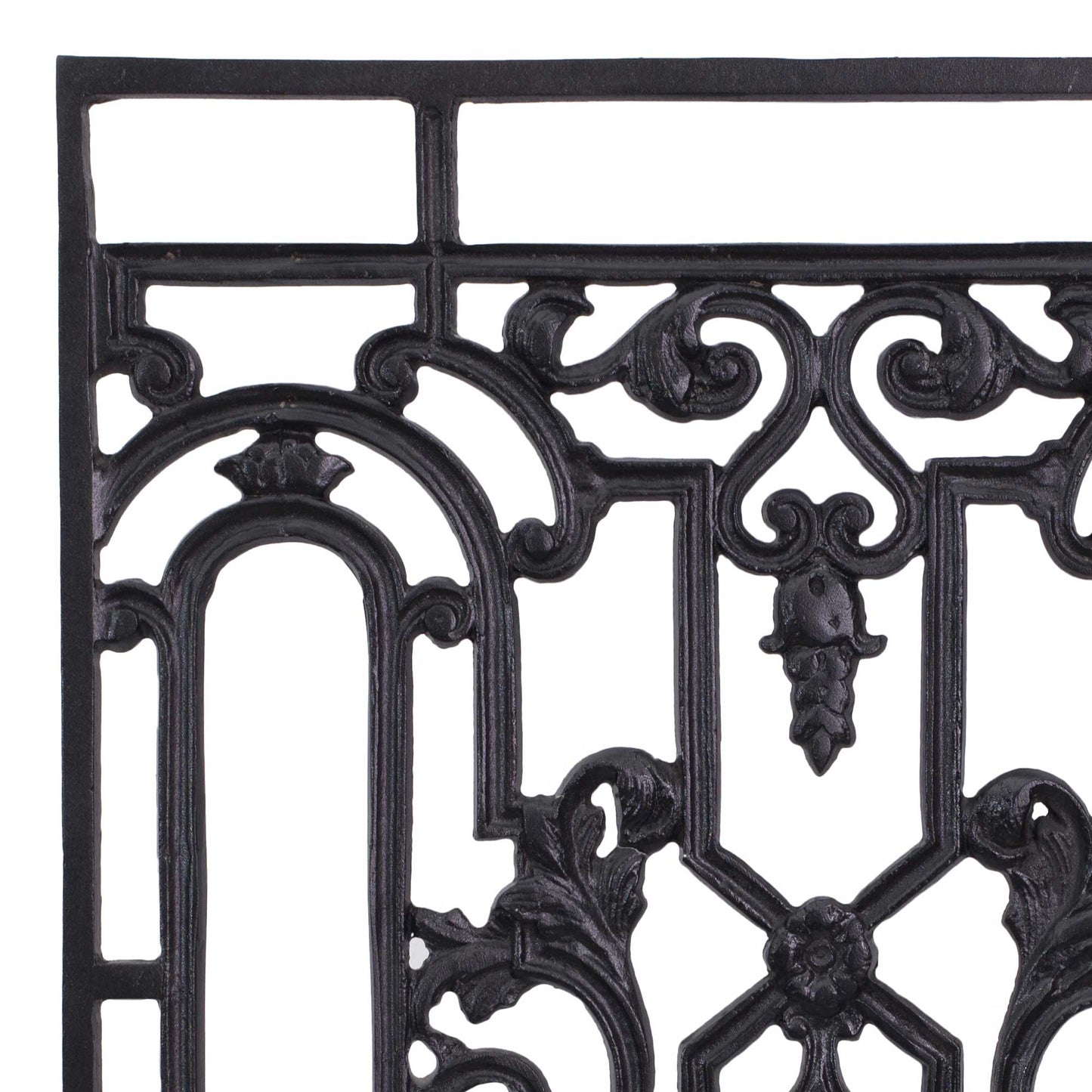 Cast Aluminum Decorative Grille – Model Nº18 | Elegant Scrollwork Panel | Rust-Free Outdoor & Indoor Use