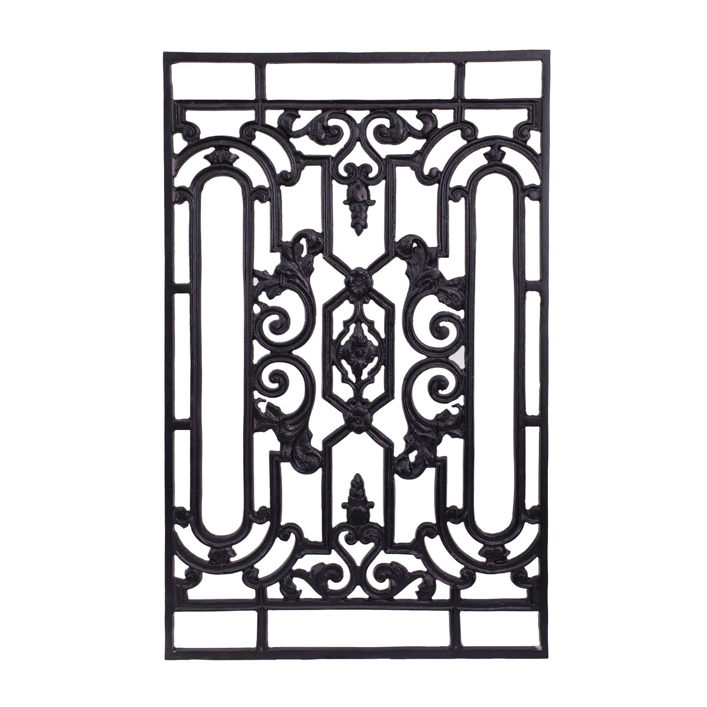 Cast Aluminum Decorative Grille – Model Nº18 | Elegant Scrollwork Panel | Rust-Free Outdoor & Indoor Use