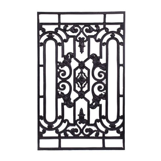 Cast Aluminum Decorative Grille – Model Nº18 | Elegant Scrollwork Panel | Rust-Free Outdoor & Indoor Use