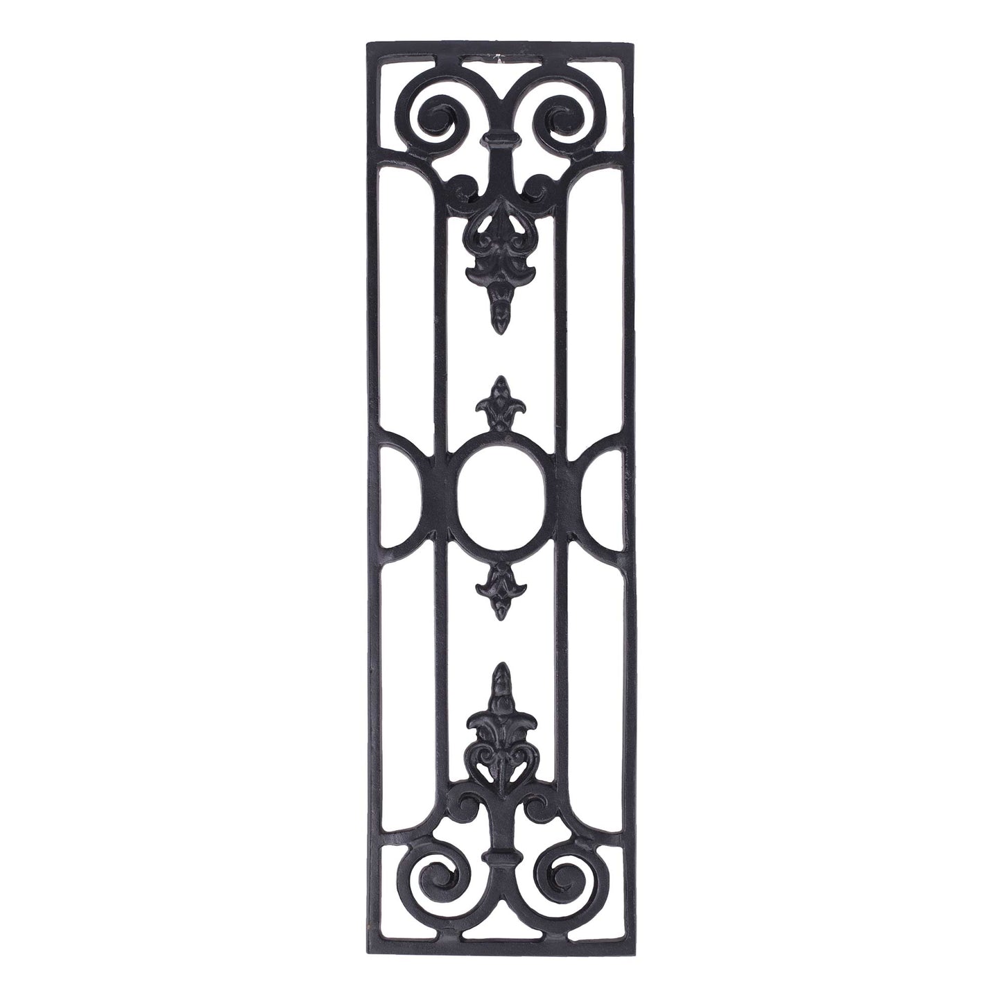Cast Aluminum Decorative Grille – Model Nº1 | Door & Window Insert | Rust-Free Iron Look
