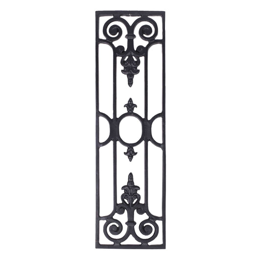 Cast Aluminum Decorative Grille – Model Nº1 | Door & Window Insert | Rust-Free Iron Look