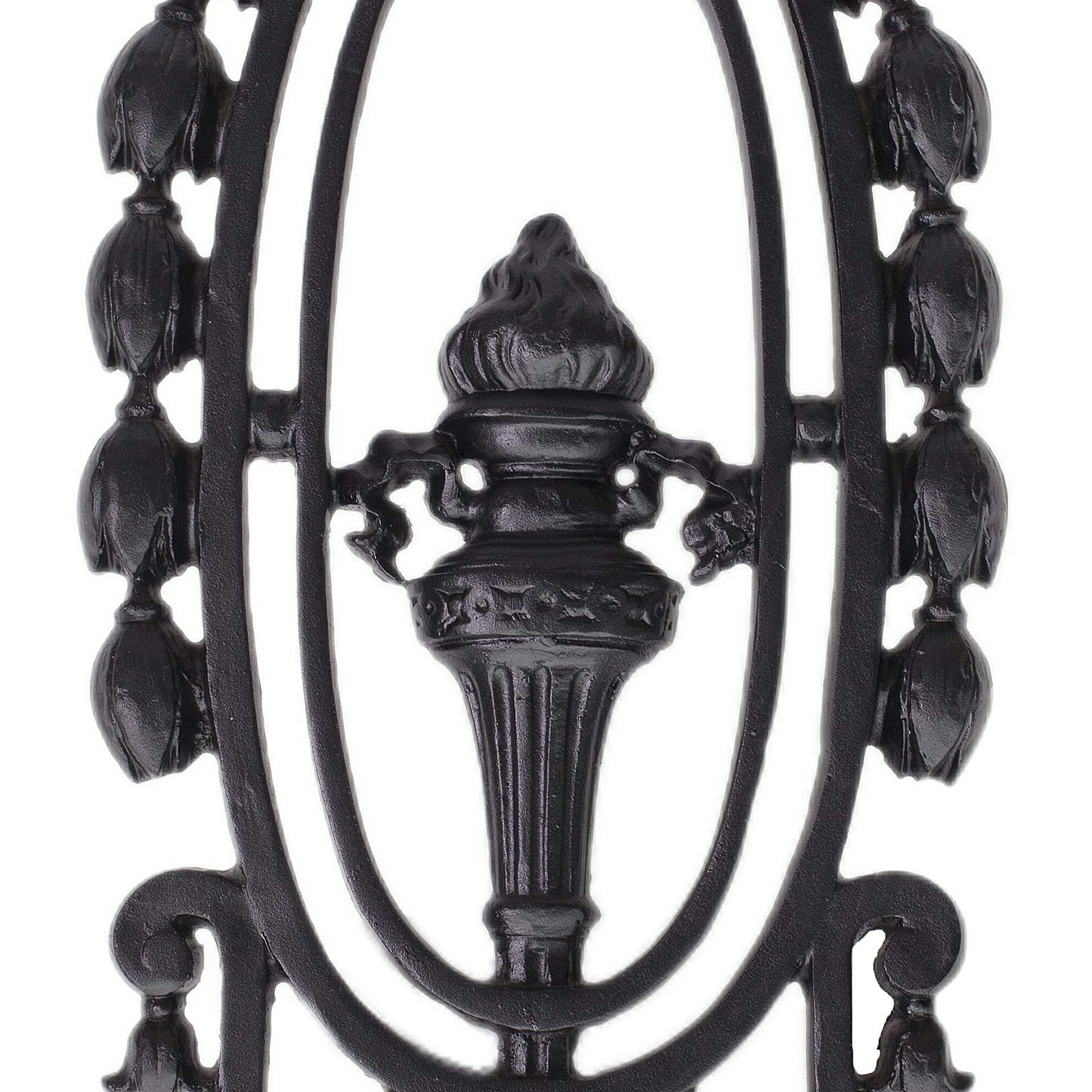 Cast Aluminum Decorative Grille – Model Torch | Door & Window Insert | Rust-Free Iron Look