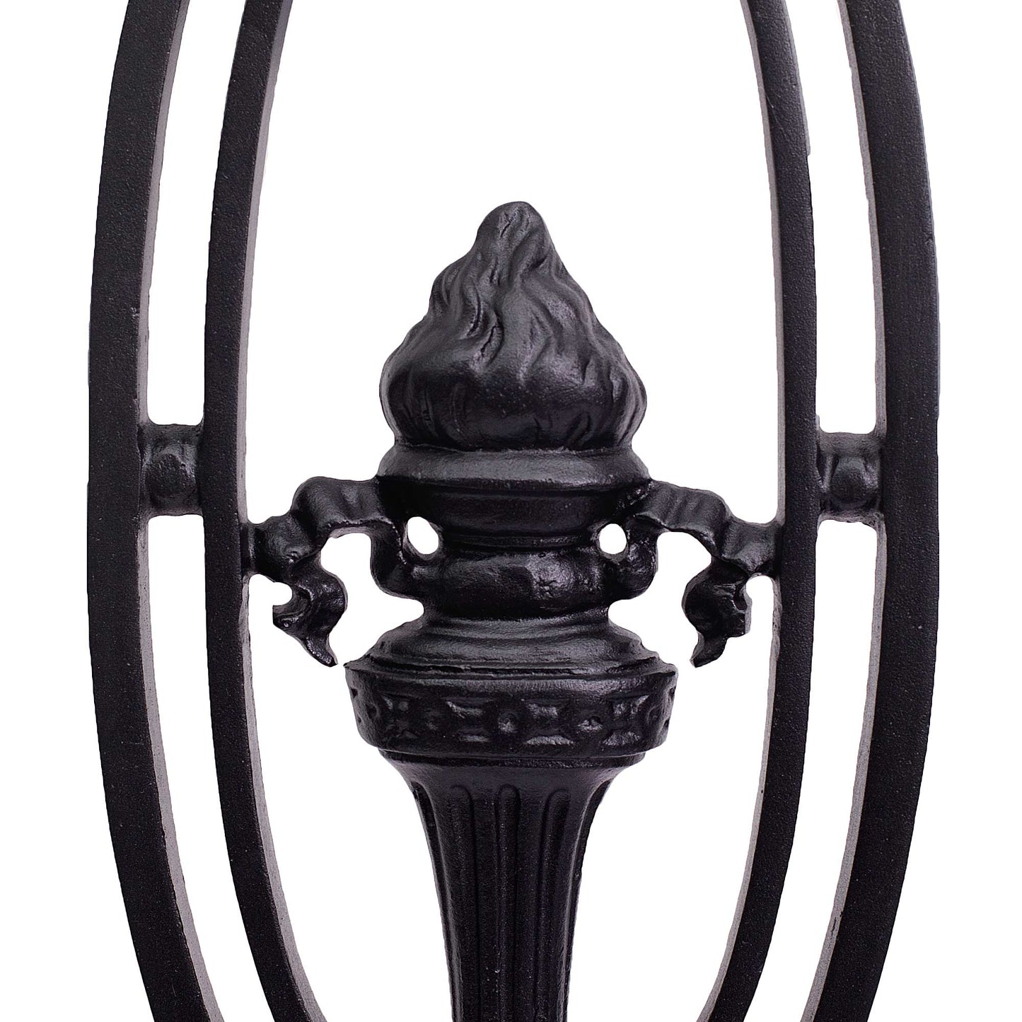 Cast Aluminum Decorative Grille – Model Torch | Door & Window Insert | Rust-Free Iron Look