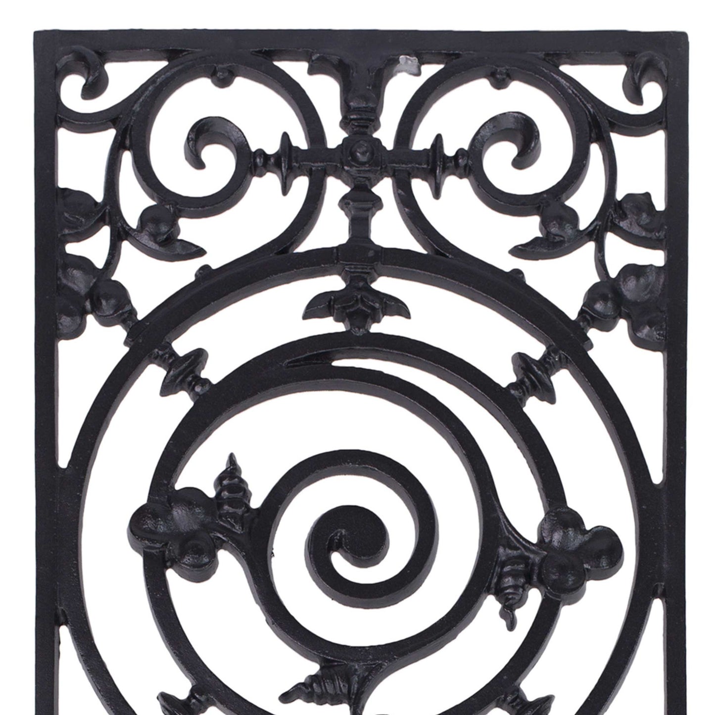 Cast Aluminum Decorative Grille – Model "Rulito" | Door & Window Insert | Rust-Free Iron Look