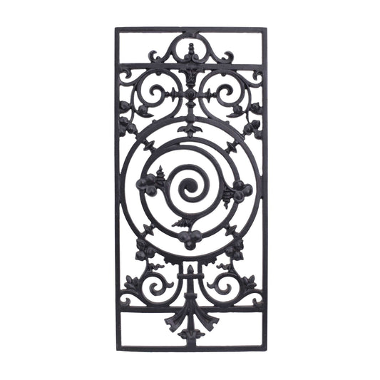 Cast Aluminum Decorative Grille – Model "Rulito" | Door & Window Insert | Rust-Free Iron Look