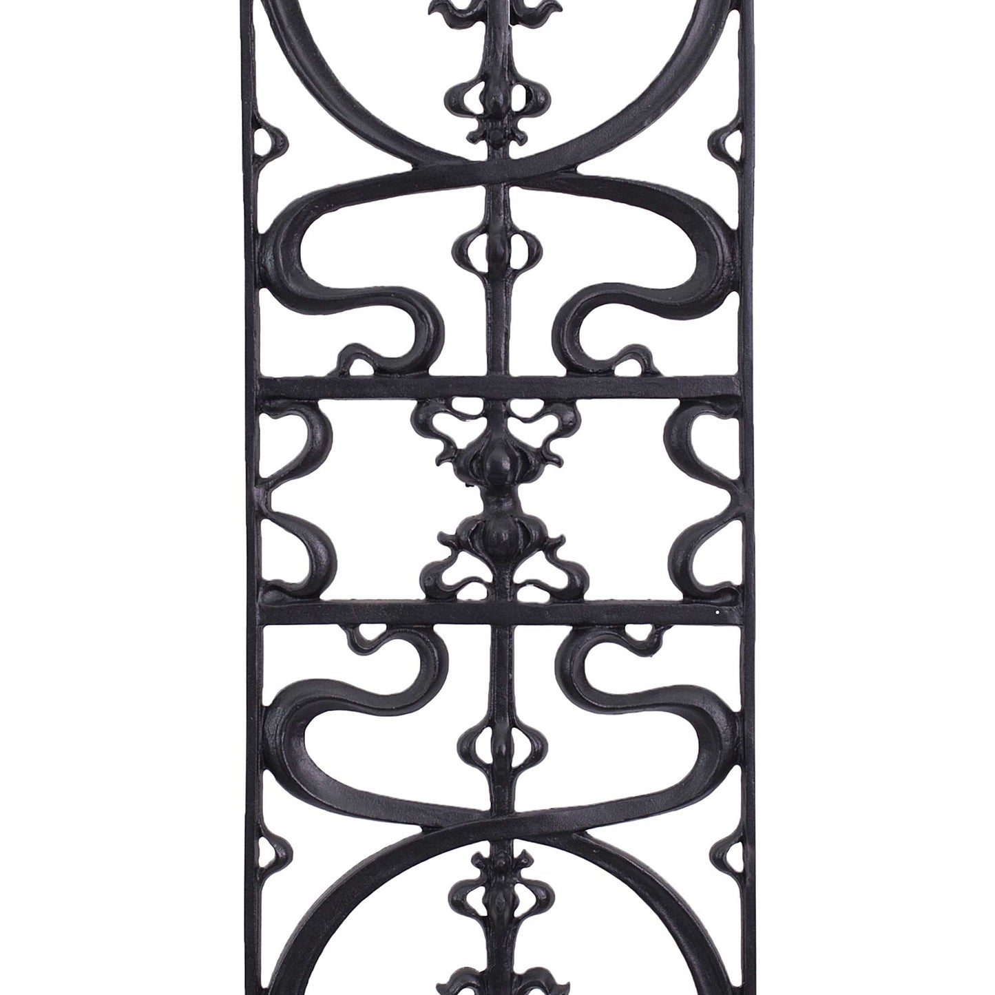 Cast Aluminum Decorative Grille – Model Nº5 | Door & Window Insert | Rust-Free Iron Look