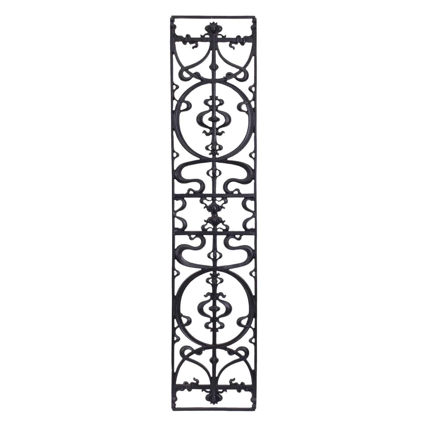 Cast Aluminum Decorative Grille – Model Nº5 | Door & Window Insert | Rust-Free Iron Look