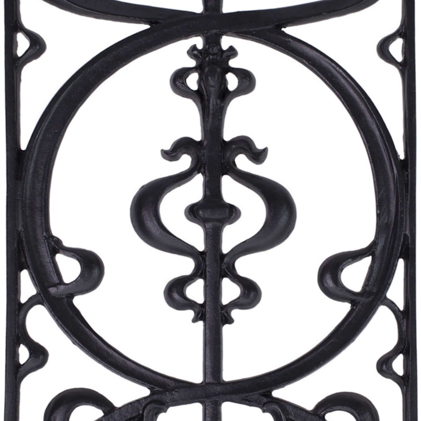 Cast Aluminum Decorative Grille – Model Nº5 | Door & Window Insert | Rust-Free Iron Look