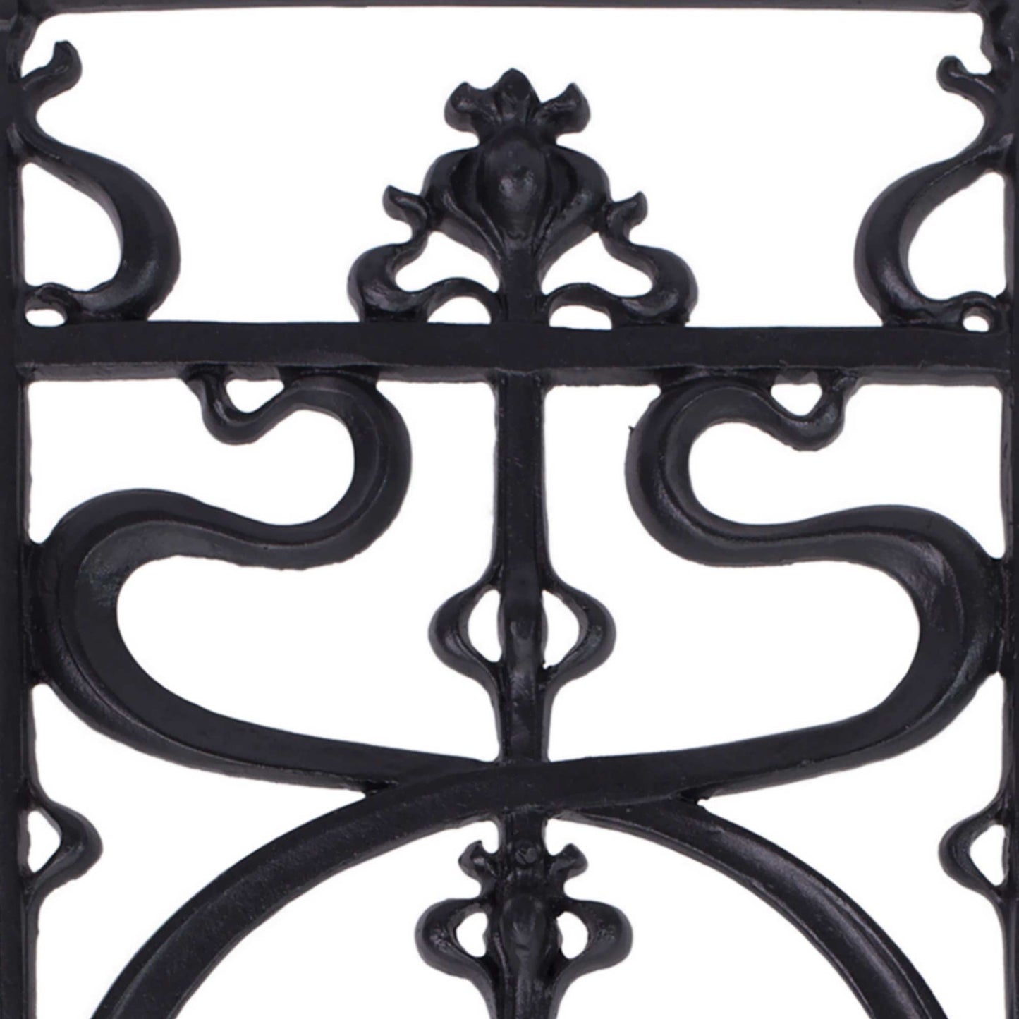 Cast Aluminum Decorative Grille – Model Nº5 | Door & Window Insert | Rust-Free Iron Look